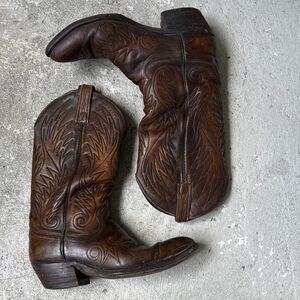 Vintage Dan post cowboy boots